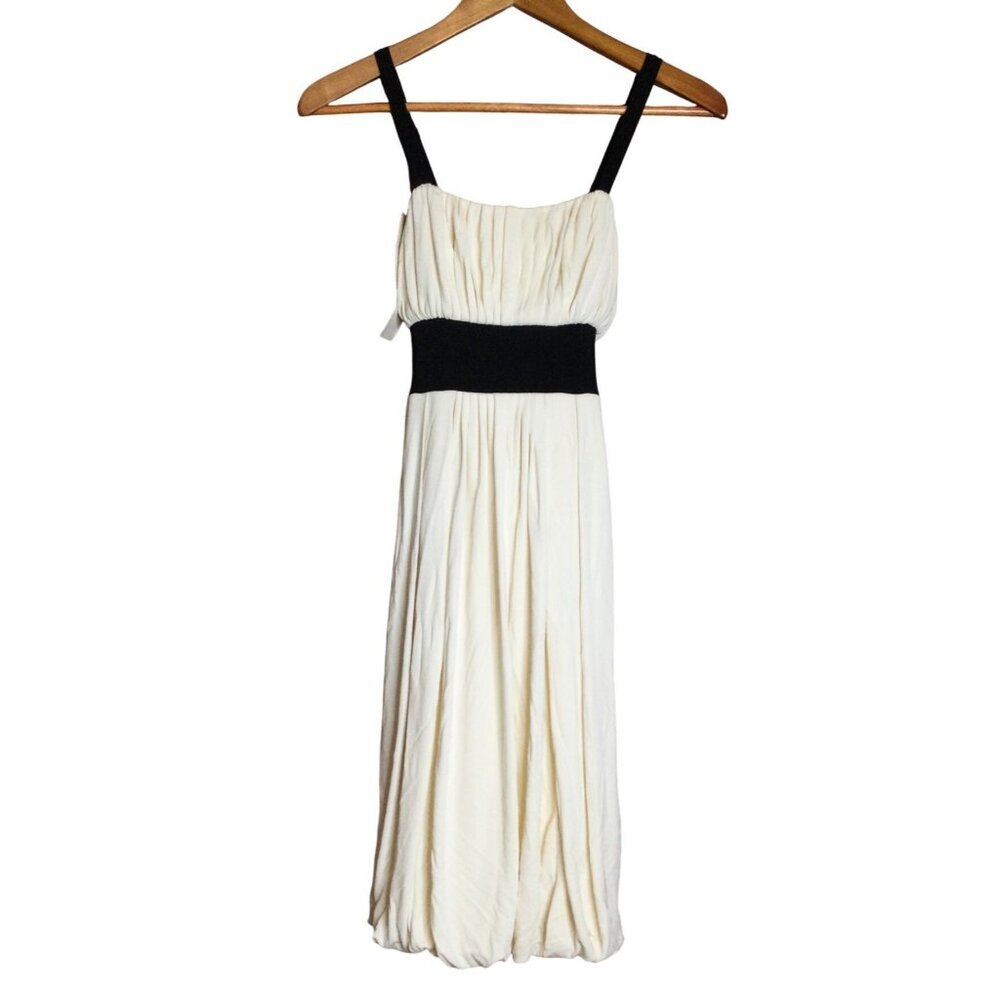 Diane Von Furstenberg Angelique Dress Empire Waist  Size 2 Sleeveless Bubble Hem
